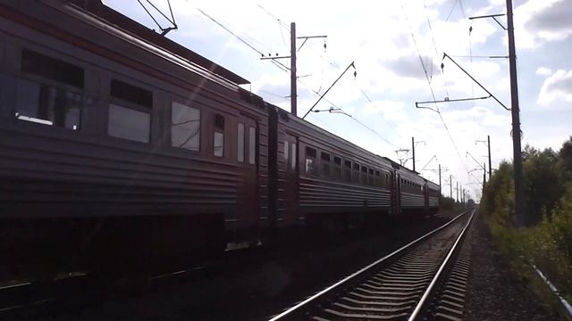 ЭТ2М-096 - Перегон Ладожский вокзал - Заневский пост 2 смотреть онлайн