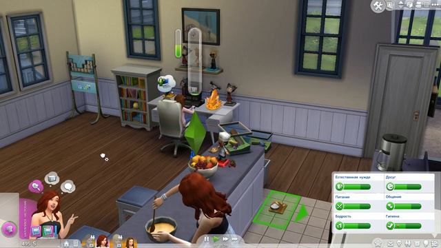 Let's Play The Sims4 #21 Учим плавать дочурку смотреть онлайн