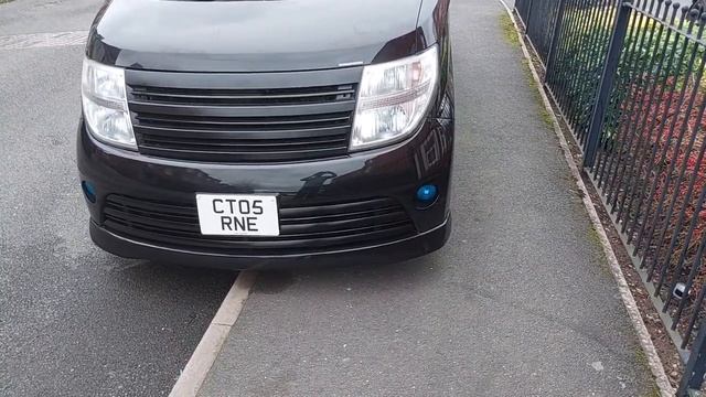 Nissan Elgrand E51 Camper Conversion No2 Front Grills Decromed To Gloss Black