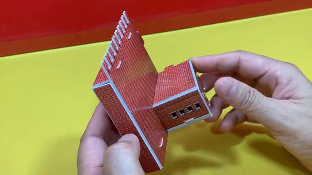 DIY Craft Instruction 3D Puzzle Cubicfun SPASSKAYA TOWER