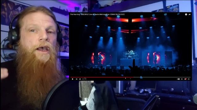 THE WARNING - DISCIPLE (Live) REACTION | Metal Head DJ Reacts смотреть онлайн