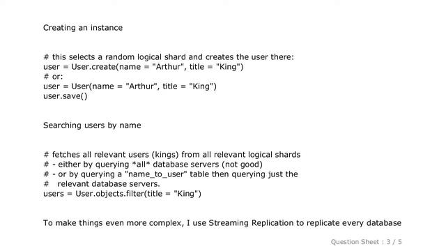 Django : Making sharding simple with Django смотреть онлайн