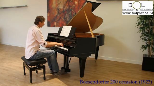 Zo klinkt een Bösendorfer 200 occasion | Klassiek muziekstuk смотреть онлайн