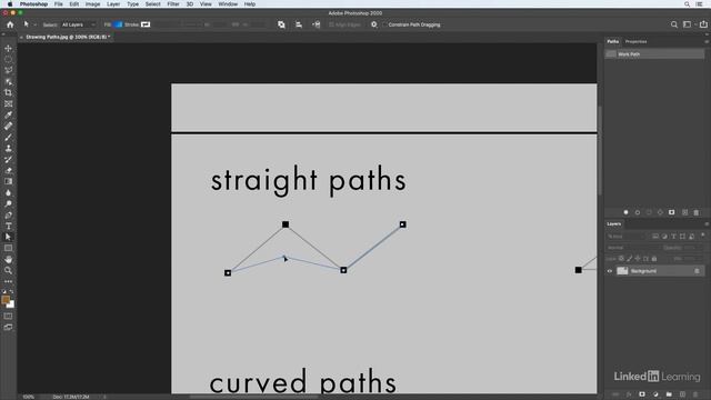 Photoshop Tutorial - PEN TOOL basics смотреть онлайн