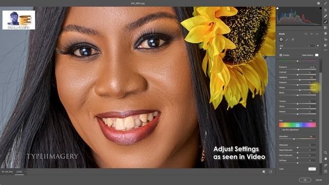 HOW to WHITEN TEETH and EYES with CAMERA RAW in Photoshop! смотреть онлайн
