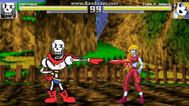 M.U.G.E.N. Undertale: Papyrus "WILL STOP YOU!" Intro смотреть онлайн