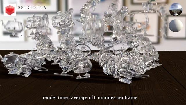 Render Comparison Test 13 (Glass, Refraction) - Redshift, Arnold, V-Ray, Mantra, RenderMan, Octane смотреть онлайн