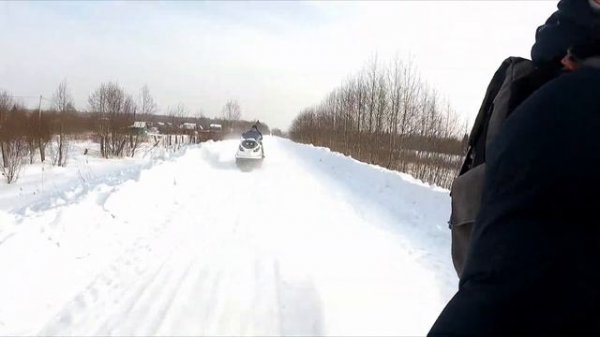 снегоходы BERCUT BURLAK SD испытание на 50 км