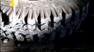Нарезка штатной уазовской резины Я-245 для off road
