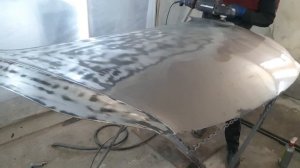 Быстрый способ удалить краску с Авто. Как снять краску с метала #удалитькраску #garagelab #автомаля