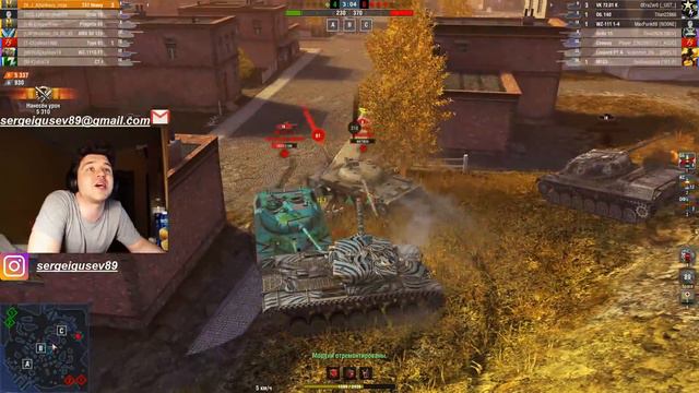 WoT Blitz - Как играть на T57 Heavy●Идеальная тактика от НЕстатиста ● 8200 DMG- World of Tanks Blit смотреть онлайн