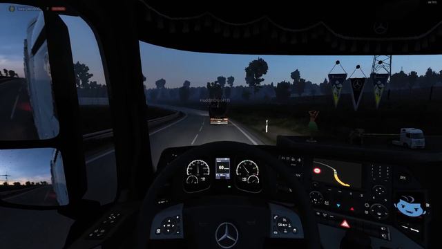 Sezen Aksu Unuttun mu Beni + Gitme Mercedes Actros 1848 Night drive смотреть онлайн