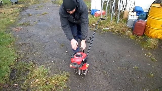 Honda Fg201 Mini Tiller. Review