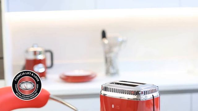 TOSTER RETRO RIBBON RED 21680-56 RUSSELL HOBBS смотреть онлайн