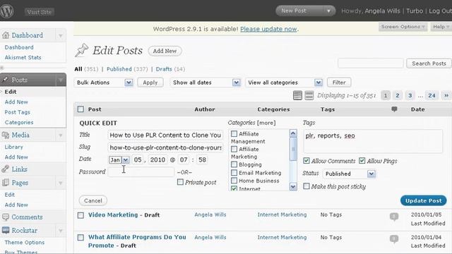 Automatically Update Website Content With Wordpress смотреть онлайн