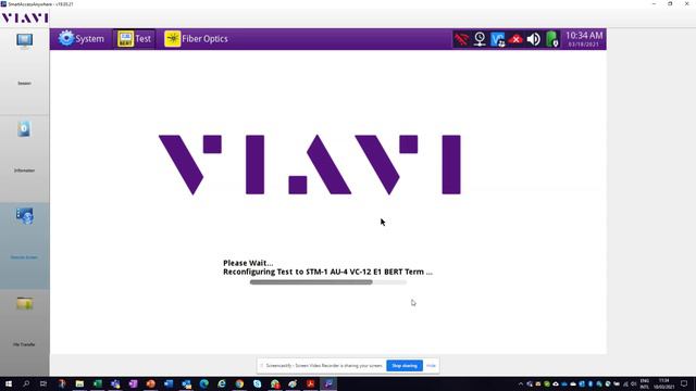 VIAVI - MTS 5800 pruebas en SDH (Español) смотреть онлайн