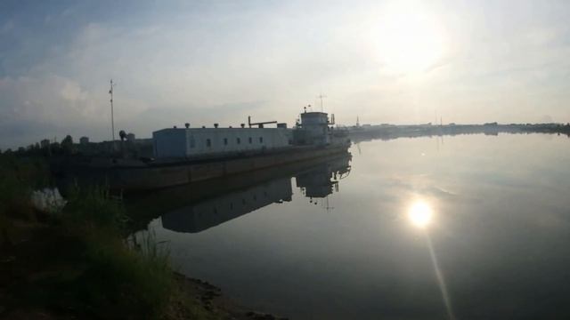 Попытка порыбачить. Река Иртыш. Лампочка Омск смотреть онлайн