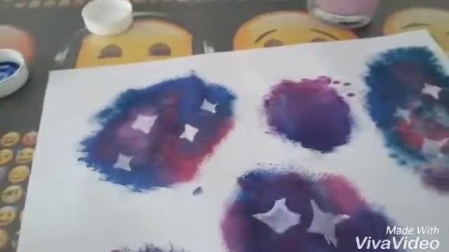 Как рисовать фон космоса! ? смотреть онлайн