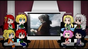 naruto family react to naruto as kokushibo || part 1 || #reaction #naruto #demonslayer
