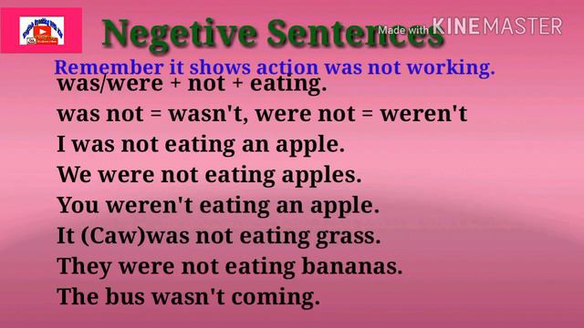 Past Continuous Tense смотреть онлайн