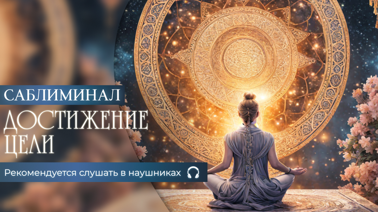 МОЩЬ ПОДСОЗНАНИЯ!!! Саблиминал для ДОСТИЖЕНИЕ ЦЕЛИ ?? смотреть онлайн