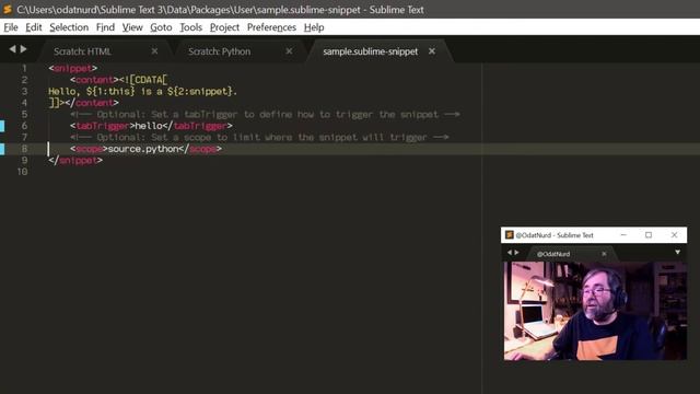[QT05] Speed up your workflow with Sublime snippets! смотреть онлайн