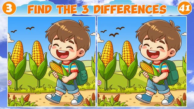 【SPOT & FIND THE 3 DIFFERENCES 】PUZZLE GAME [ SPOT THE DIFFERENCES #116 ]