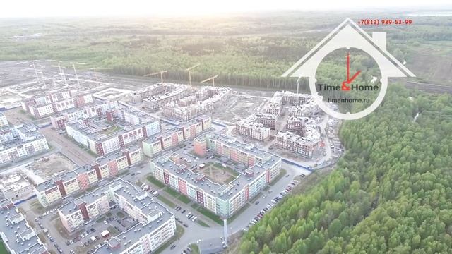 Юнтолово, Видео с высоты, Санкт-Петербург, Недвижимость, смотреть онлайн