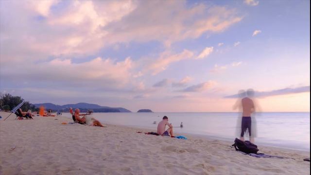 Таймлапс пляж карон