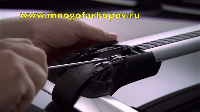 Багажник на рейлинги Thule WingBar Edge 958 (обзор, установка) смотреть онлайн