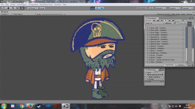 Unity - Pixel Pirate graphical asset, Incantation Games смотреть онлайн