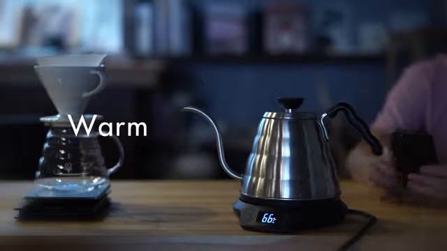 Giới thiệu ấm đun pha cà phê và trà HARIO Power Kettle Buono смотреть онлайн