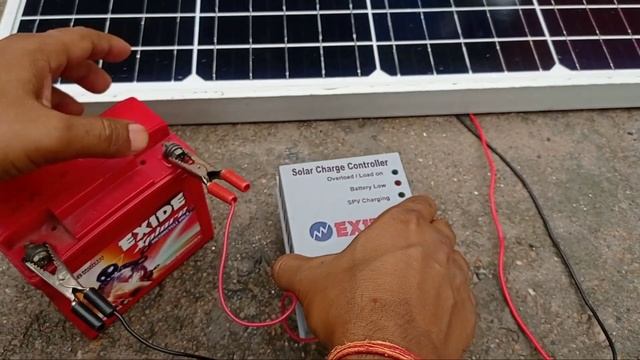 सबसे सस्ता सोलर चार्ज कंट्रोलर | Exide 10Amp 12V/24V Solar Charge Controller Unboxing & Review