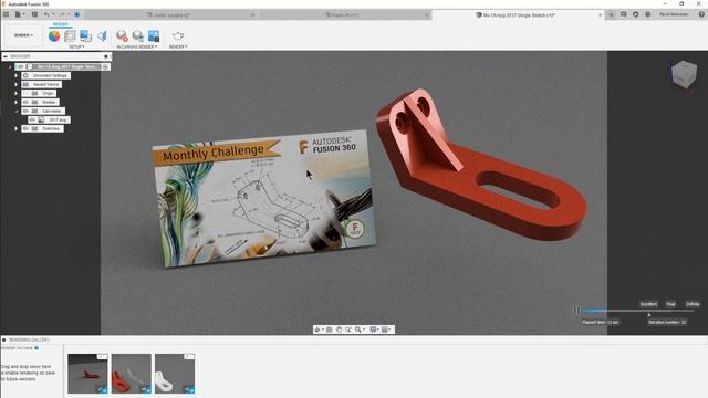 Лайфхаки Fusion 360: работа с Canvas при рендеринге смотреть онлайн