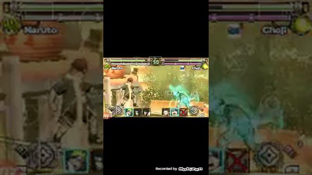 Bermain Game ! Ppsspp Naruto Heroes...
