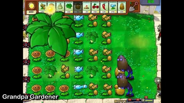 Plants vs Zombies MOD New Plants (Wallnut-shooter) смотреть онлайн