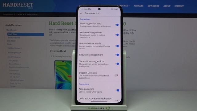 XIAOMI Redmi Note 10 and Emoji Suggestion Option - Keyboard Settings смотреть онлайн