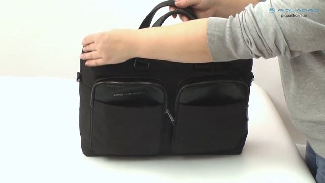 Обзор сумки для ноутбука Piquadro MACBETH/Black CA5314S115_N смотреть онлайн