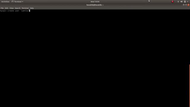 Criar Usuario no MySQL Server pelo Terminal Linux/Ubuntu смотреть онлайн