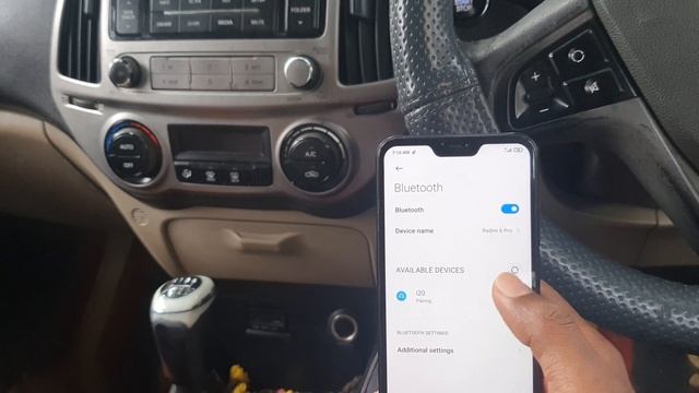 HOW TO CONNECT BLUETOOTH IN HYUNDAI I20 IN KANNADA || I20 2012 TO 2014 || смотреть онлайн