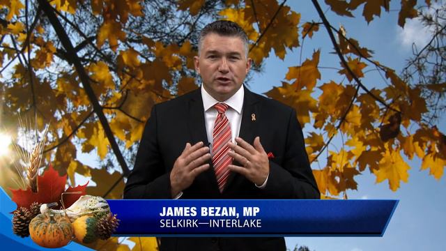Happy Thanksgiving from MP James Bezan смотреть онлайн