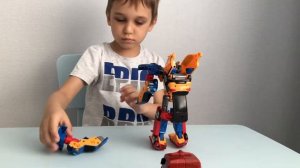 Обзор игрушек Тоботов: Тобот Тритан и Тобот Кватран