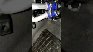 Промывка радиатора печи на KIA RIO 2 (2007) без снятия панели.