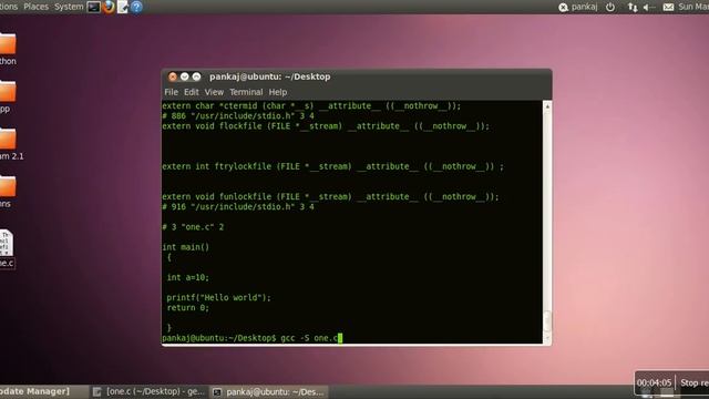 GCC compilation Step by Step explanation with Example смотреть онлайн