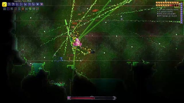Obliterating Plantera with the Terra Blade! [Terraria] смотреть онлайн