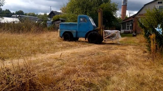 Ретро погрузчик ЛЗА-4045 смотреть онлайн