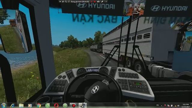ETS2 xe giường nằm Ngô Chiến Hyundai Universe Tracomeco thaco|Chày Vừ смотреть онлайн