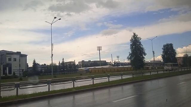 Борисов. Поездка на автобусе МАЗ 105.465 маршрут 9 (ГОС№: АК 4715-5) смотреть онлайн