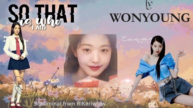 [???????? ?????? ????] ♡︎саблиминал на внешность Вонен♡︎ #subliminal #wonyoung