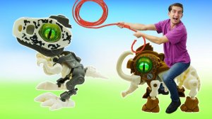 Классные животные роботы БИОПОДЫ! Новое видео про игры в игрушки для мальчиков